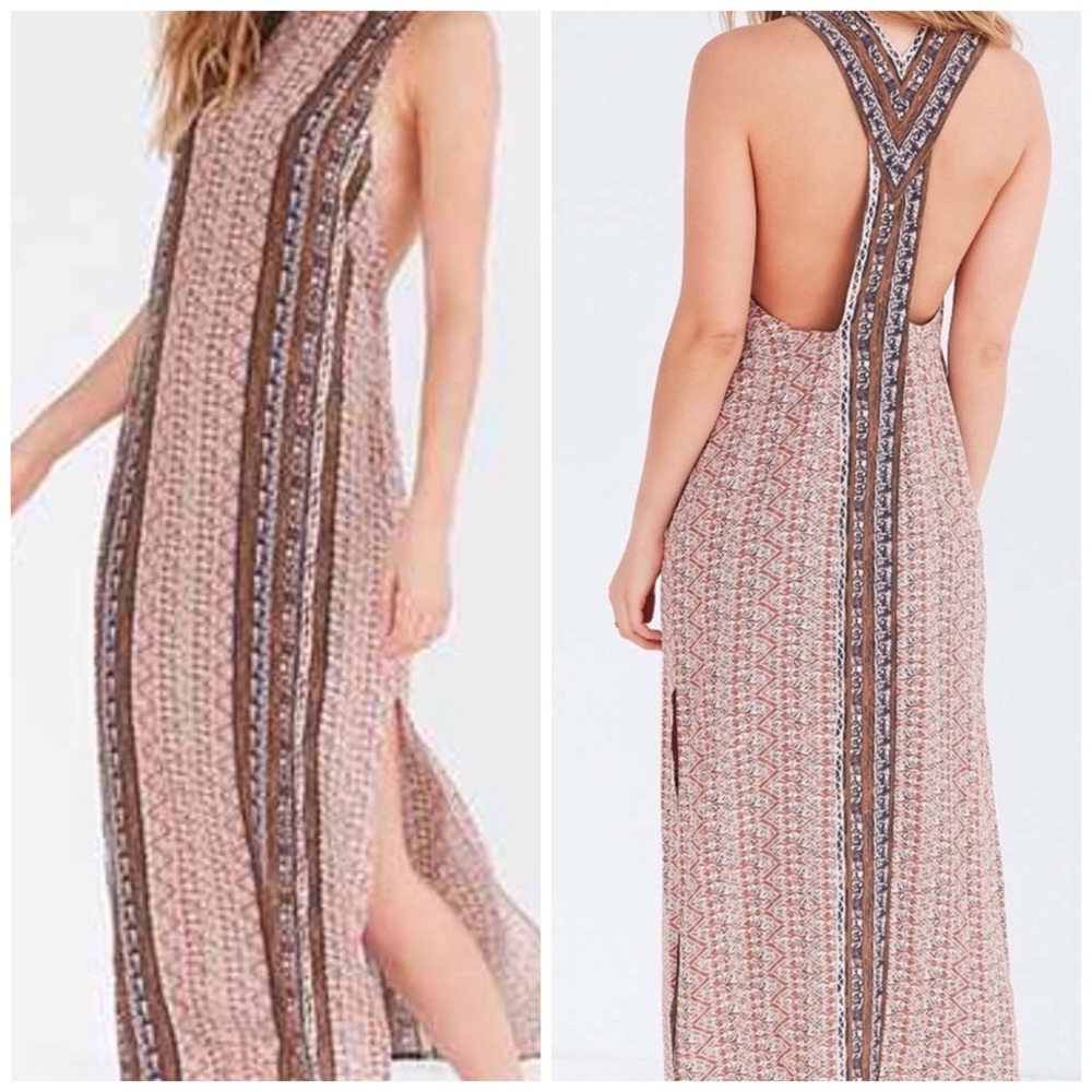 Ecote | Tribal Print Maxi Dress sz M